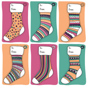 圣誕樹的矢量發生器。松樹和裝飾品的變化